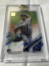 2021 Topps Clearly Authentic Autographs - Kris Bubic #CAA-KB (AU, RC)