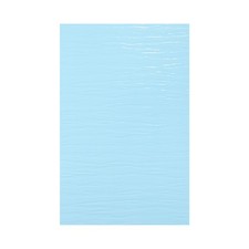 PVC Ripple Water Sheet Miniature Roof Tiles for Model Light Blue Flow Pattern