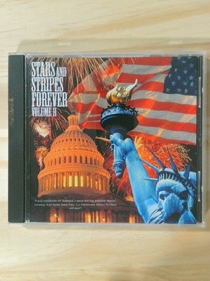 Stars and Stripes Forever Vol II CD 1998 Patriotic American Anthems Volcano