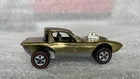 Hot Wheels Redline 1968 Python Gold Black Top Dark Interior USA Sweet 16 Ford