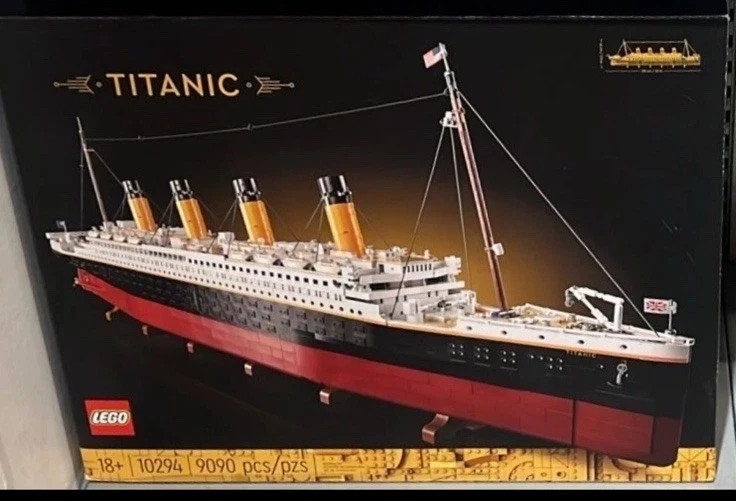 Lego 10294 ICONS Titanic 9090 pcs Unopened Sealed In Box! Ships NOW!