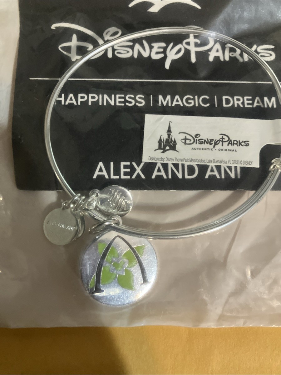 New Alex and Ani Disney Parks Aulani Silver or Gold Bracelet