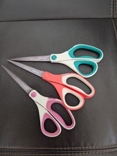 Scotch 8-Inch Precision Ultra Edge Scissors, titanium 3-Pack C 