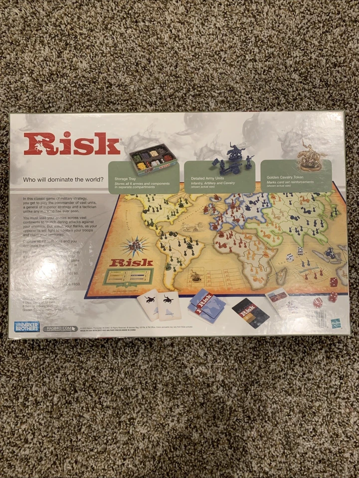 SEALED Risk The Game of Global Domination Golden Cavalry Token 2003 NEW - Image 2 of 4
