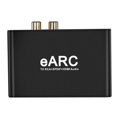 192KHz EARC Audio Converter Adapter ARC Audio Extractor Stereo HD 5.1 Kanal