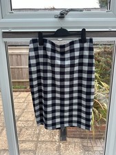 Women’s Knee Length Tartan Skirt Size 12 M&S