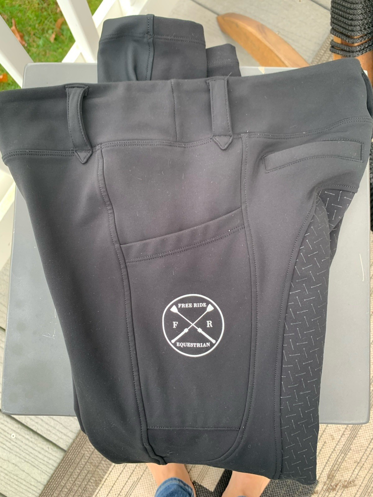 Women’s Free Ride Equestrian Lux Hybrid Full Seat Breeches S