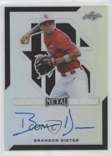 2017 Leaf Perfect Game All-American Classic /15 Brandon Dieter #BA-BD1 Auto 2l7