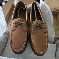 Sperry Top-Sider Men's Sahara Boat Shoe, Size 11M - Brown Brand new