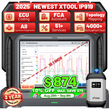 XTOOL IP919 OBD2 Auto Scanner Diagnostic Too...