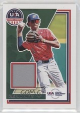 2022 Panini USA Baseball Stars & Stripes Materials Rashad Hayes #USAM-RY 0ym4