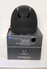 TuffRider Show Time Helmet Protective Head Gear Equestrian Black Size 6.5 NEW