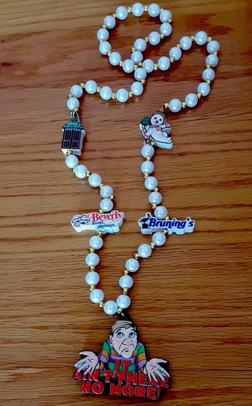 AIN'T DERE NO MORE" New Orleans Beads (#7)