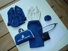 Vintage Barbie Doll American Airlines Stewardess Outfit