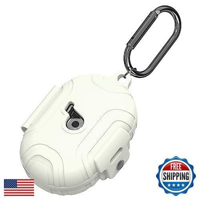 [Lock Buckle] Case Cover Compatible with Anker Soundcore Space A40, Soft Sili