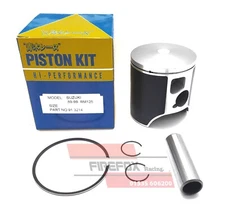 Suzuki RM125 1991 55.00mm Bore Mitaka Racing Piston Kit (1.00 Oversize)