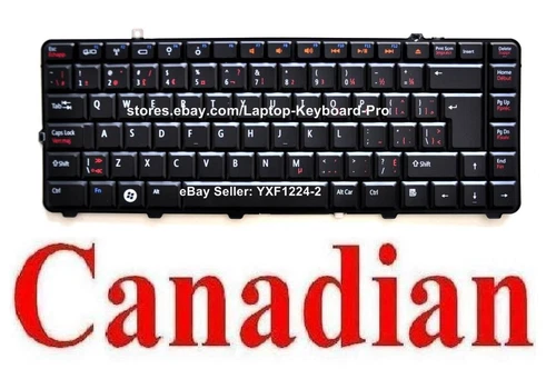 Keyboard for Dell Studio 15 1555 1557 1558 PP39L - CA  0851P3 NSK-DCL2M