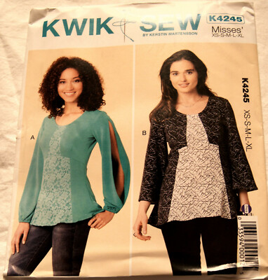 K4245 Kwik Sew Schnittmuster Xs-S-M-L-XL