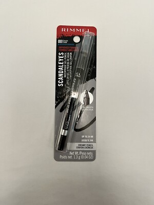 Rimmel Scandaleyes Waterproof Gel Pencil, Black