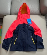 Columbia Girls’ Bugaboo II 3 in 1 Fleece Interchange Jacket - Size XS (6/7)