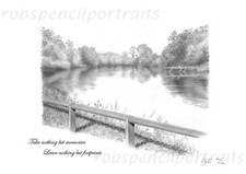 REDMIRE POOL Art Print Picture Present For Carp Angler Fisherman Carp Iconic
