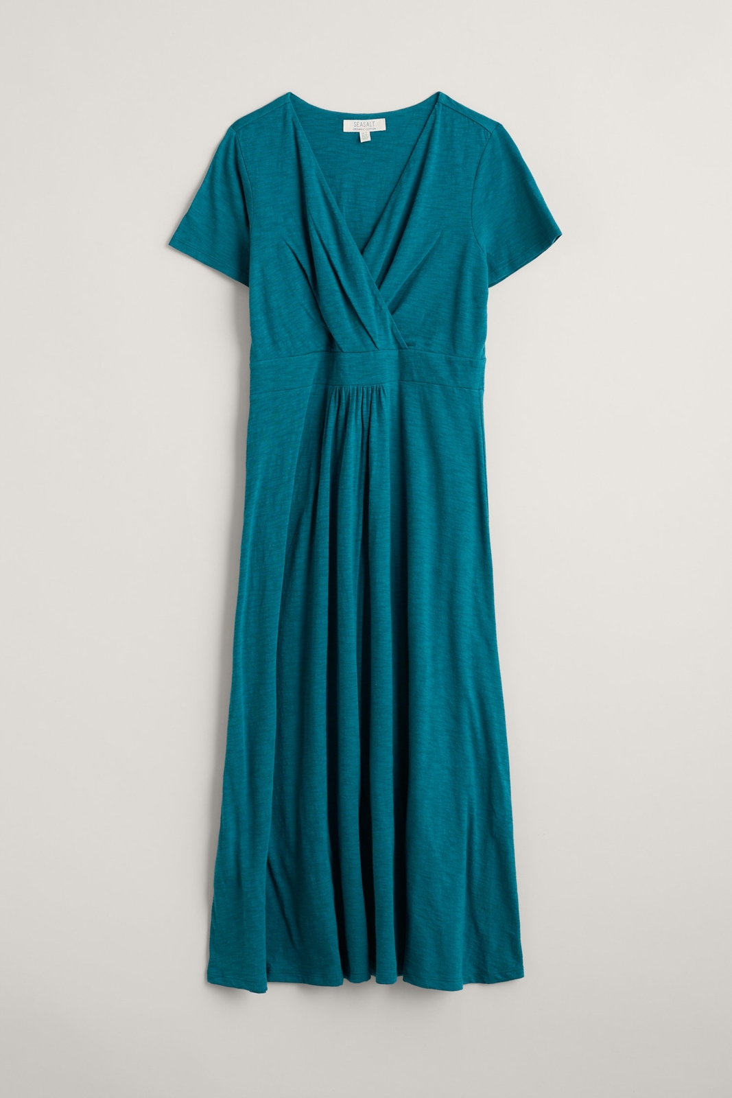 Seasalt Women's teal Chapelle Jersey Dress (GOTS) Tall Atlantic eBay