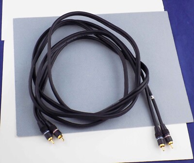 Monster Interlink 200 RCA Stereo Audio Cable High Performance Shielded, 1 Pair