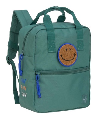 Lässig Little Gang Mini Square Backpack Rucksack Rucksack Dark Green dunkelgrün