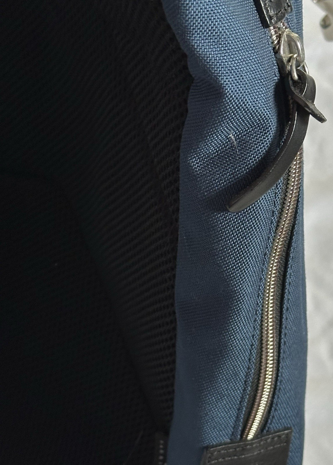 Duffle Bag Back Pack Solid Blue Adjustable Straps… - image 15