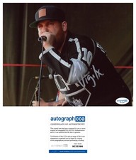 Jonathan Vigil ‘The Ghost Inside’ Lead Singer Signed Autograph 8x10 Photo ACOA
