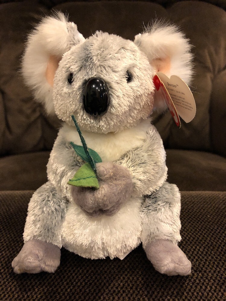 2003 Ty Beanie Baby Bonzer the Koala W/Tags & Tag Errors | eBay