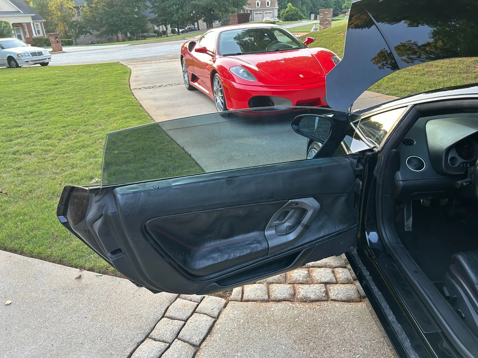 Lamborghini Gallardo Interior Left Door Panel View