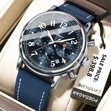 Luxury Military Sports Chronograph Quartz Watch for Man Waterproof Luminous