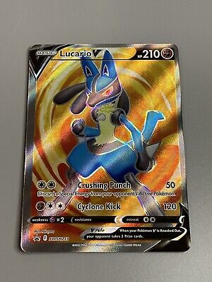 Lucario V Foil Pokémon Carta Em Português 27/73 - Deck de Cartas - Magazine  Luiza