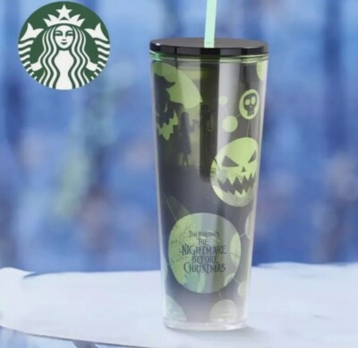 Starbucks Disney Nightmare Before Christmas Tumbler  IN HAND SHIPS FREE in 1 DAY