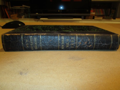 Vintage New Peterson Magazine New Series 1893 Vol 1 , a great addition to any co