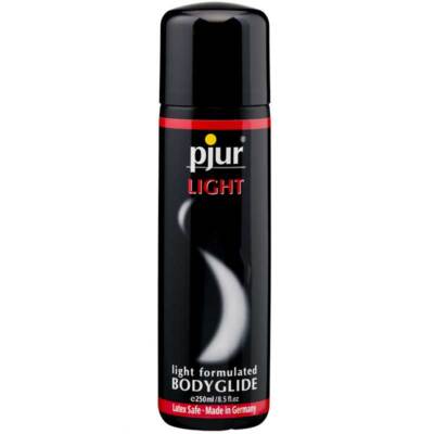 Pjur Light Love Bodyglid Concentrated Silicone Lubricant 100% latex safe 8.5 oz.