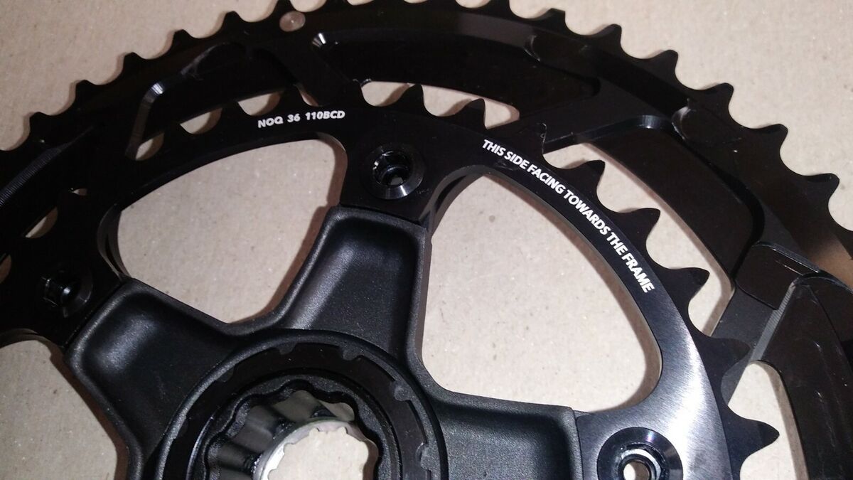 Rotor 3D30 Noq 52/36t 172.5 30mm spindle crankset with BSA30 Rotor 3D30 Noq 52/36t 172.5 30mm spindle crankset with BSA30