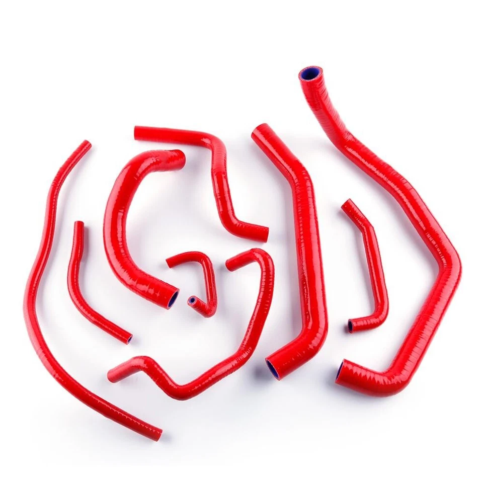 KITS DE MANGUERA RADIADOR SILICONA ROJO PARA HONDA CBR 954 RR FIREBLADE 2002-2003 NUEVOS Foto 3 de 4