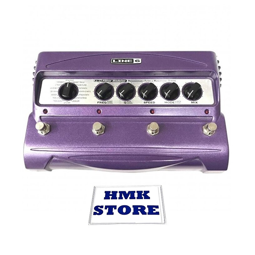 Line6 FM4 Filter Modeler Guitar Effect Pedal Used Tested Line6 FM4 Filter Modeler Guitar Effect Pedal Used Tested