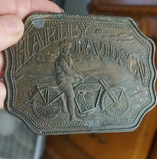 Harley Davidson Belt Buckle Montauck Silver Co