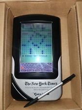 Excalibur New York Times Deluxe Edition Touch Screen Crossword Puzzle Handheld 