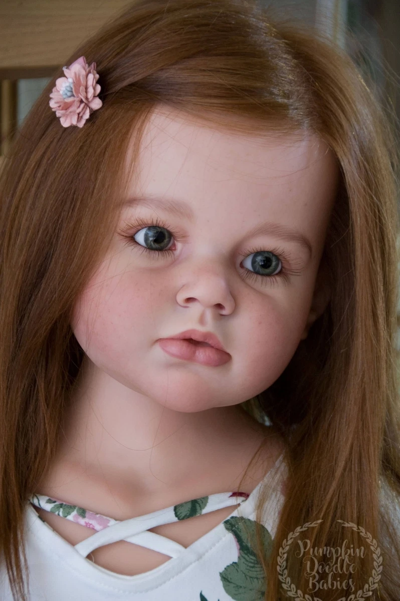 Custom Order Reborn Child Size Doll Girl Angelica by Reva Schick