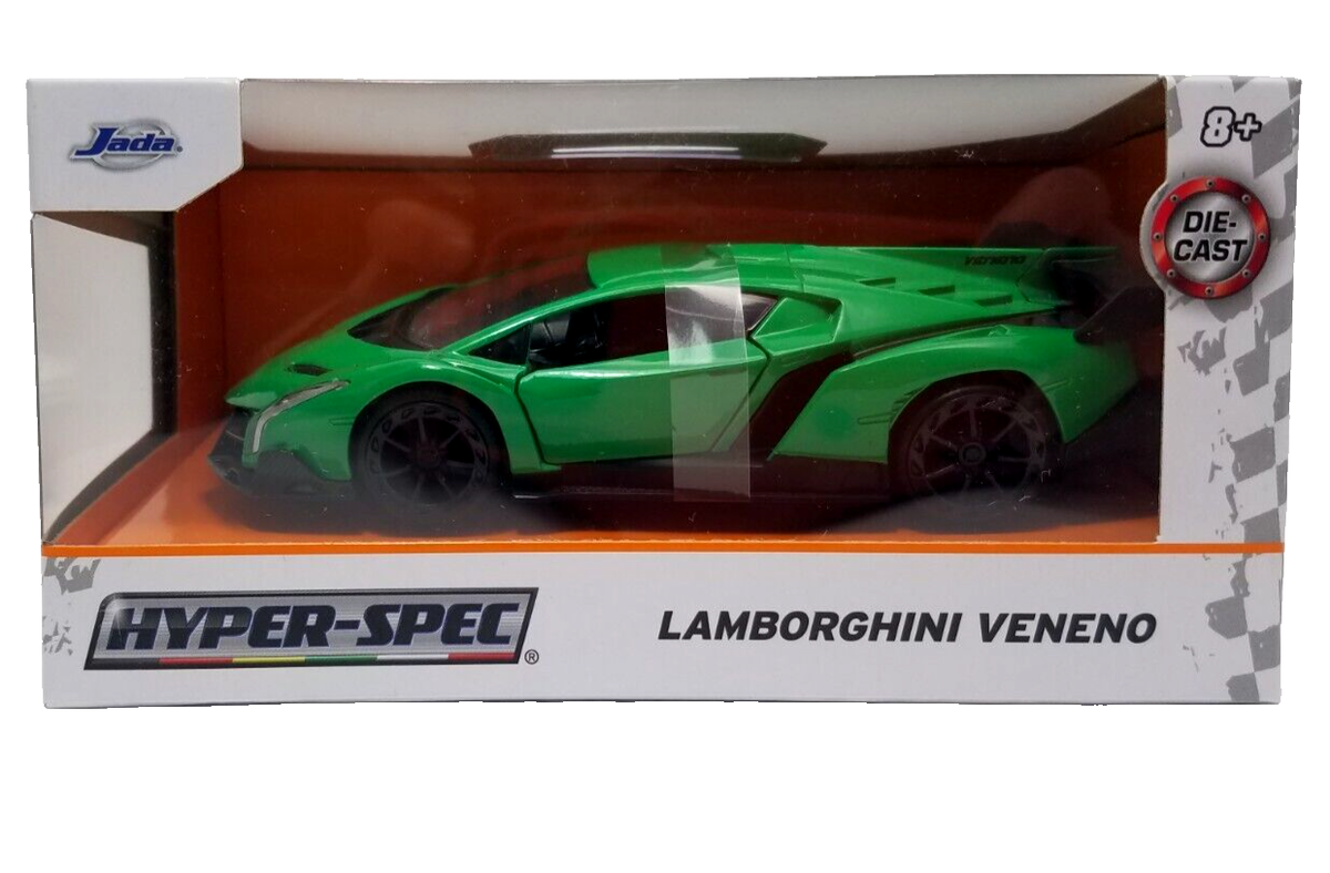 Jada Lamborghini Veneno 1:32 Scale Diecast Green 24080 Hyper-Spec