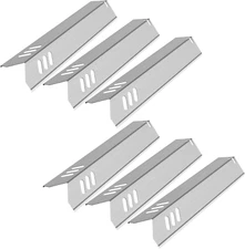 15" Grill Heat Plates Shield Burner Cover BBQ Flame Tamers for Dyna-Glo Backyard