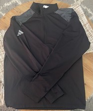 ADIDAS GOLF - Shoulder Stripe Quarter-Zip Pullover , Mens Medium
