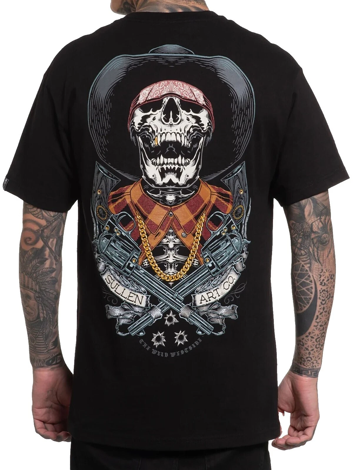 Sullen camisetas de algodón para hombres