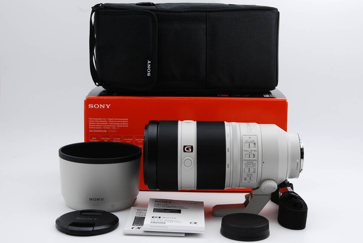 Mint SONY FE 100-400mm GM OSS SEL100400GM for SONY E