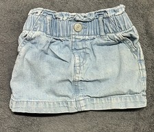 Baby GAP denim skirt, super cute, EUC, 12-18 months