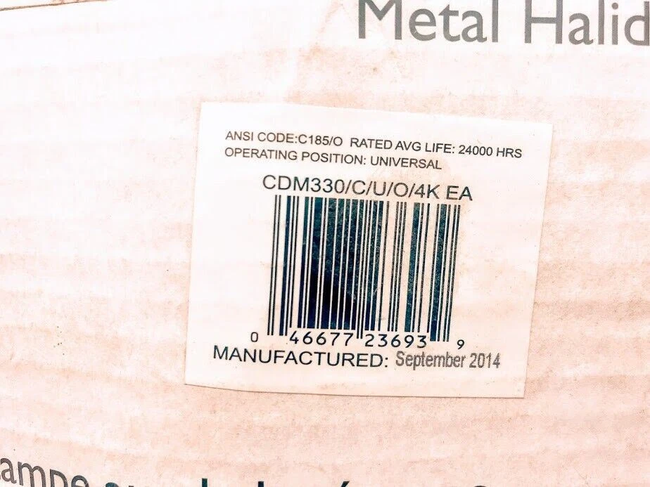 Philips Energy Advantage Ceramic Metal Halide CDM330/C/U/O/4K - Image 3 of 3